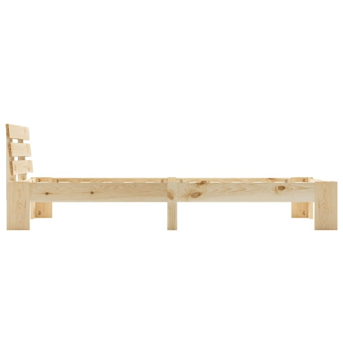 vidaXL Giroletto in Legno Massello di Pino 100x200 cm