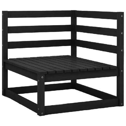 Set Divani da Giardino 7 pz in Legno Massello di Pino