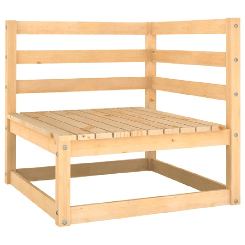 vidaXL Set Divani da Giardino 6 pz con Cuscini Legno Massello di Pino