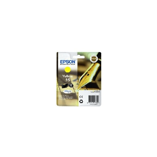 Epson Pen and crossword Cartuccia Penna e cruciverba Giallo Inchiostri DURABrite Ultra 16 Cartuccia ad Inchiostro Originale Epson 16 Giallo