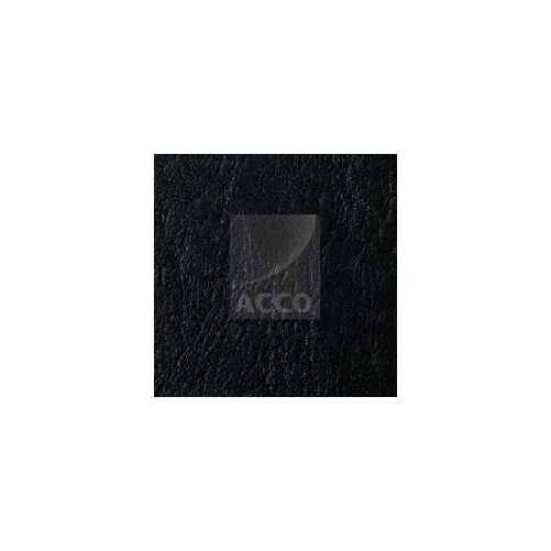 GBC Copertine rilegatura LeatherGrain A3 250 gsm nere (100)