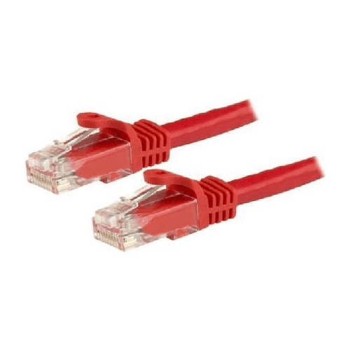 StarTech.com Cavo di rete CAT 6 - Cavo Patch Ethernet RJ45 UTP rosso da 5m antigroviglio