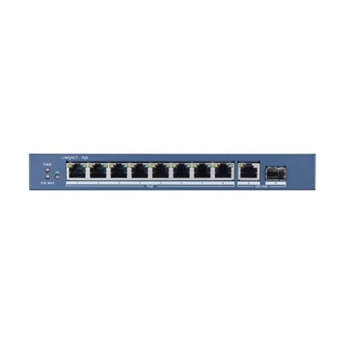 Hikvision Digital Technology DS-3E0510P-E Switch di Rete Non Gestito Gigabit Ethernet 10-100 8 poe 1000m + 1 1000m +1 sfp - DS-3E0510P-E