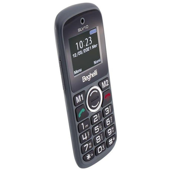 Beghelli Salvalavita Phone SLV10 4,5 cm (1.77) 81 g Nero Telefono per anziani