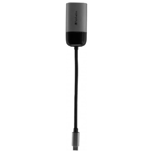 Verbatim 49145 cavo e adattatore video 0,01 m USB tipo-C VGA [D-Sub] Nero, Argento (VERBATIM USB-C VGA ADAPTER USB 3.1 G Verbatim 49145 cavo e adattat