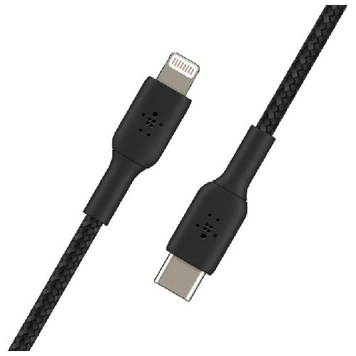Belkin CAA004BT2MBK cavo Lightning 2 m Nero