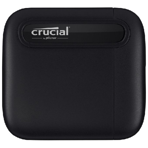Crucial X6 2 TB USB tipo-C 3.2 Gen 2 (3.1 Gen 2) Nero