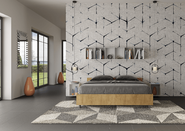 Letto matrimoniale contenitore 160x190 quercia Nuamo