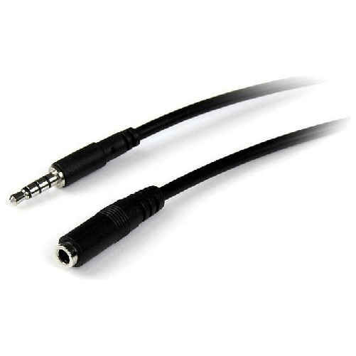StarTech.com Cavo di prolunga 2 m per auricolari TRRS a 4 posizioni da 3,5 mm - M/F