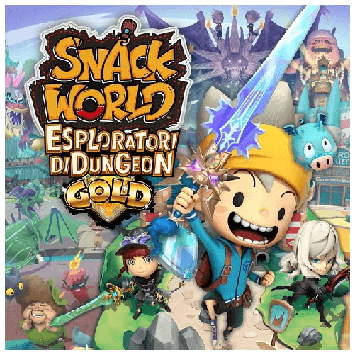Hori Nintendo Snack World: Esploratori di Dungeon - Gold Standard Nintendo Switch Nintendo Snack World: Esploratori di Dungeon - Gold Standard Nintend
