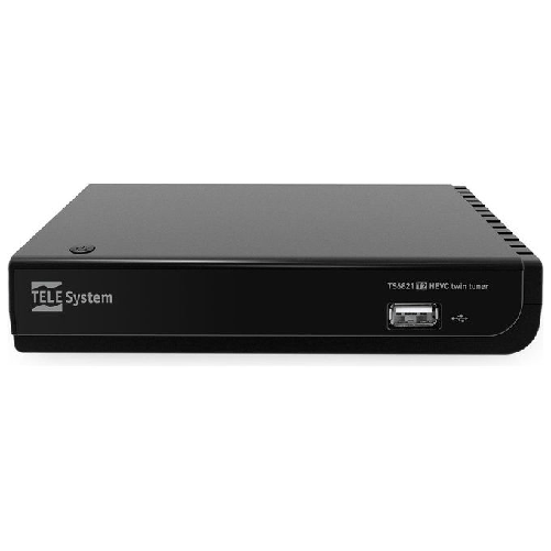 Telesystem TELE System TS6821 Ethernet (RJ-45), Terrestre Full HD Nero TELE System TS6821 Ethernet (RJ-45), Terrestre Full HD Nero