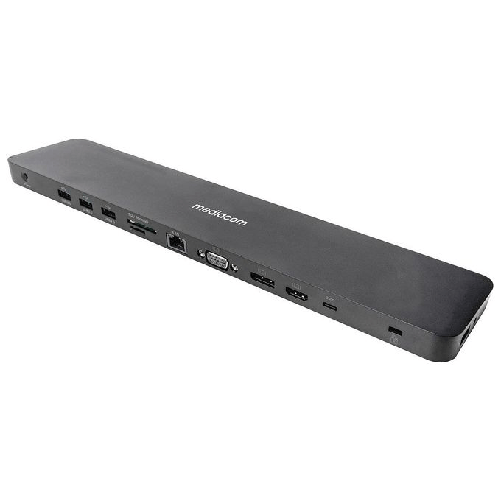 Mediacom M-DOCKTPCP replicatore di porte e docking station per laptop Cablato USB 3.2 Gen 1 (3.1 Gen 1) Type-C Nero