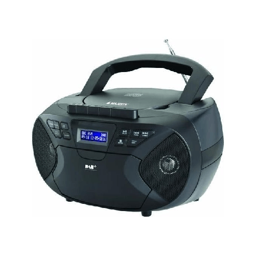 Majestic New Majestic AH-2430 DAB impianto stereo portatile Analogico DAB, DAB+, FM Nero New Majestic AH-2430 DAB impianto stereo portatile Analogico