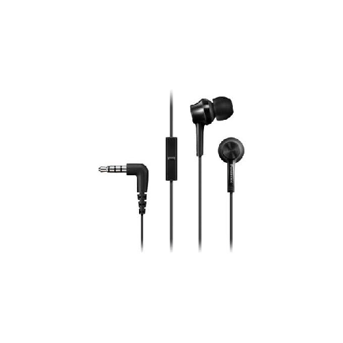 Panasonic RP-TCM115E Auricolare Cablato In-ear Musica e Chiamate Nero