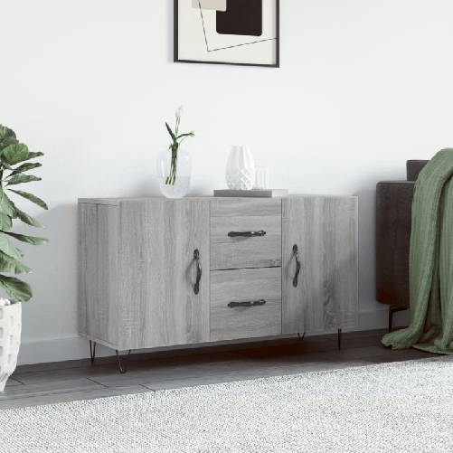 vidaXL Credenza Grigio Sonoma 100x36x60 cm in Legno ingegnerizzato