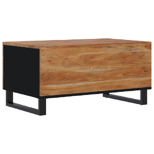 vidaXL Tavolino da Soggiorno 80x50x40 cm Massello Acacia e Multistrato