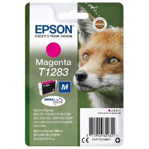 Epson CART. INK T1283 MAGENTA NO BLISTER Epson Fox Cartuccia Magenta