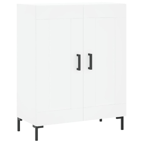 vidaXL Credenza Bianca 69,5x34x180 cm in Legno ingegnerizzato