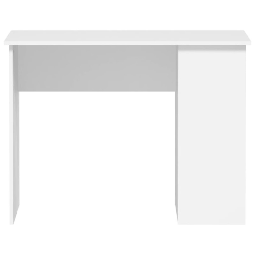 vidaXL Scrivania Bianca 100x55x75 cm in Legno ingegnerizzato
