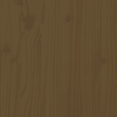 vidaXL Copribidone Miele 84x90x128,5 cm in Legno Massello di Pino