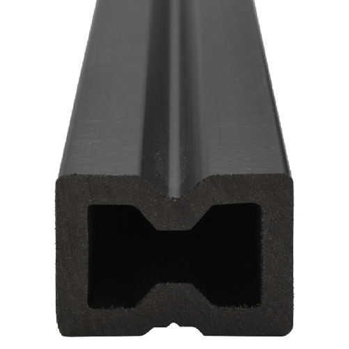 vidaXL Pavimento Esterni in WPC Cavo Accessori 16m² 2,2m Marrone Scuro