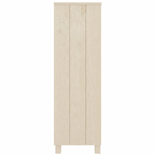 vidaXL Libreria HAMAR Miele 85x35x112 cm in Legno Massello di Pino