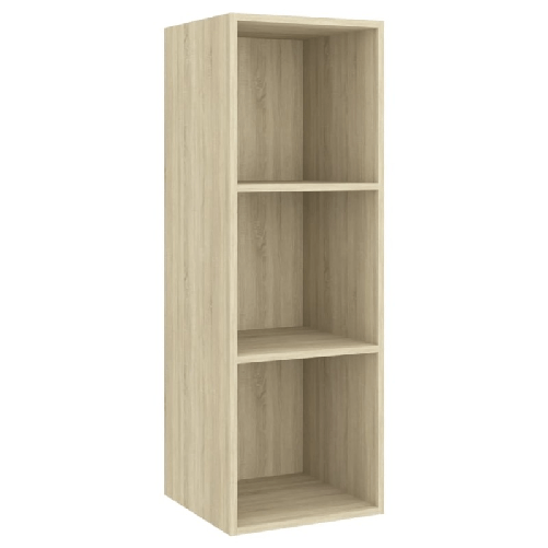 vidaXL Set Porta TV 3 pz Rovere Sonoma in Truciolato