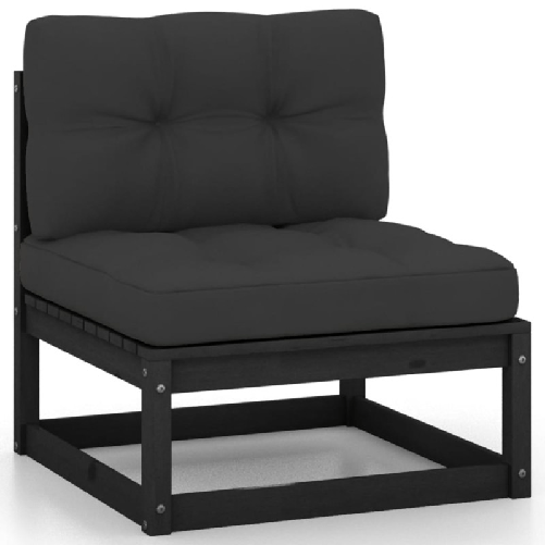vidaXL Set Divani da Giardino 8 pz con Cuscini Legno Massello di Pino