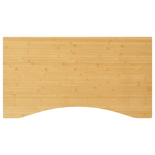 vidaXL Piano Scrivania 110x60x4 cm in Bambù