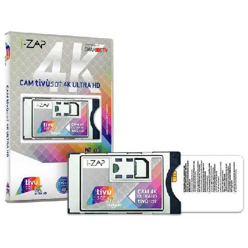 i-ZAP CAM TIVUSAT 4K Modulo di accesso condizionato (CAM) 4K Ultra HD