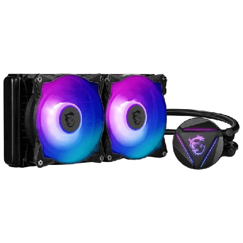 MSI MAG CORELIQUID 240R V2 sistema di raffreddamento per computer Case per computer Refrigeratore 12 cm Nero MSI MAG-CRLQD-240R2 sistema di raffreddam