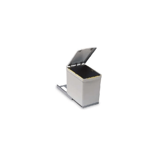 Romagna Plastic Raccogli Rifiuti in Plastica Estraibile 1 Secchio Sottolavello Linea 280 Gollinucci 280 cestino per rifiuti Rettangolare Plastica Colo