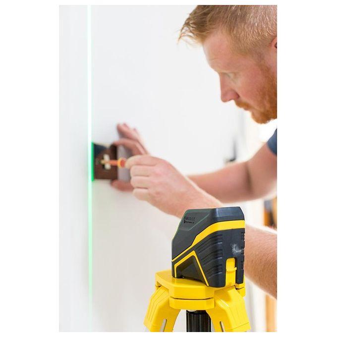 Livella Laser a Croce STANLEY FATMAX FMHT77586-1 con Raggio Verde
