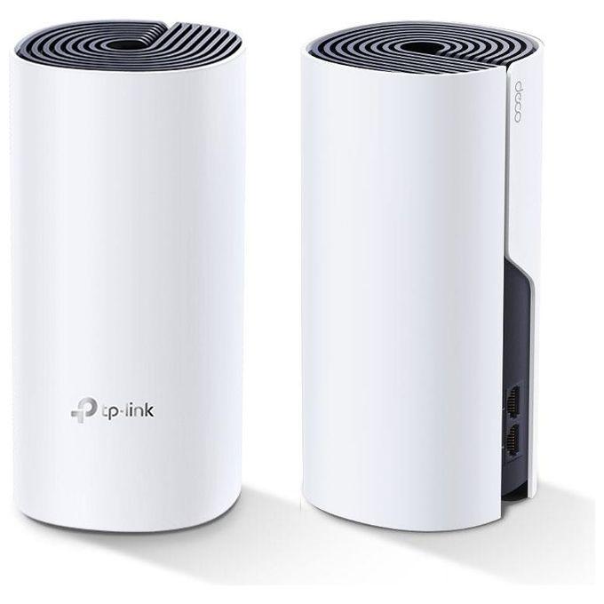 TP-Link Deco P9 V2 Adattatore Powerline 2 Router fino a 370 m.q. Maglia Switch a 2 Porte GigE TP-Link Deco P9 (2-pack) Dual-band (2.4 GHz/5 GHz) Wi-Fi