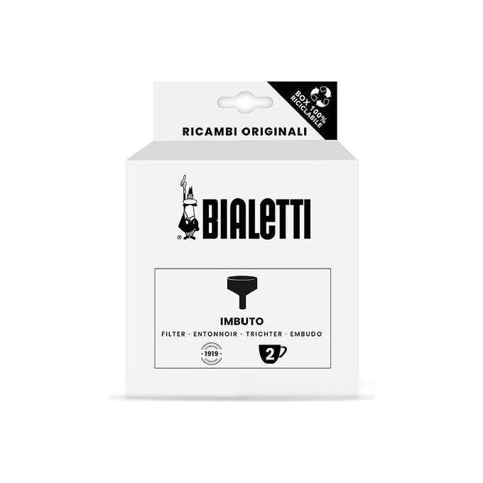Bialetti Ricambi Include 1 Filtro a Imbuto Compatibile con Brikka Bialetti 2 Tazze