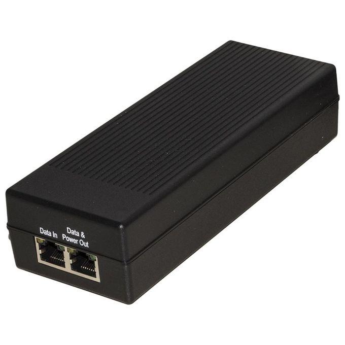 INIETTORE GIGABIT POE+ 802.3AT 30 WATT PER RETI