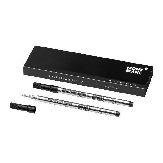 Mont Blanc Confezione 2 Refill Mystery Black Nero M