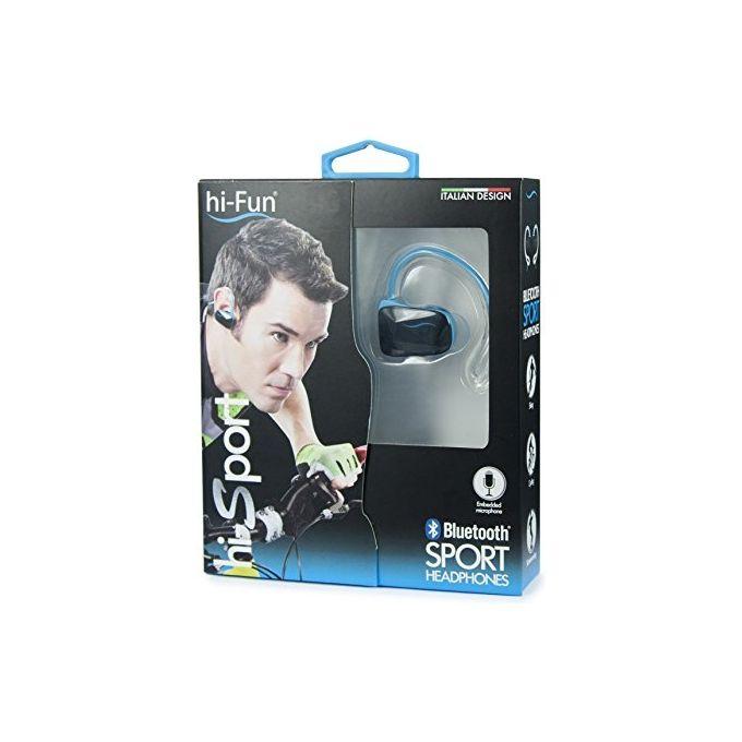 Hi-Sport Auricolari Sportivi Wireless Bluetooth Sport Blue