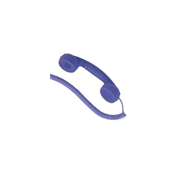 Hi-Ring Mini Cornetta Telefonica Portatile Vintage con Jack 3.5 Mini Violet