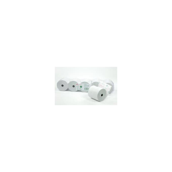 SABACART Blister 10 rotoli RC carta termica LUNGA DURATA 57,5mm x 30mt D50mm