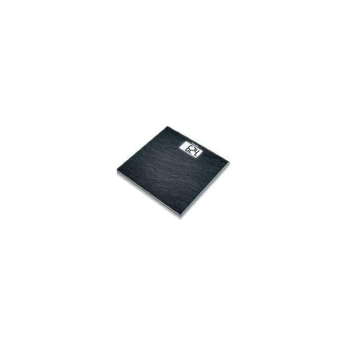 Beurer GS 203 Slate Bilancia in Vetro Effetto Ardesia Design Sottile con LCD