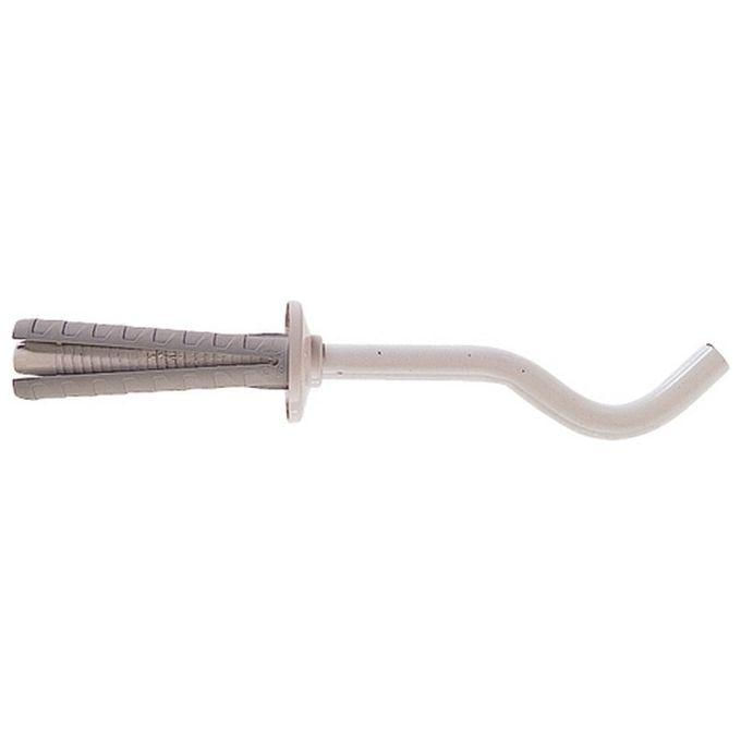 Fischer TF 7-75 B Mensola per Radiatore Tubolare Termosifone in Ghisa per Pieni e Semipieni 2 Staffe per Confezione