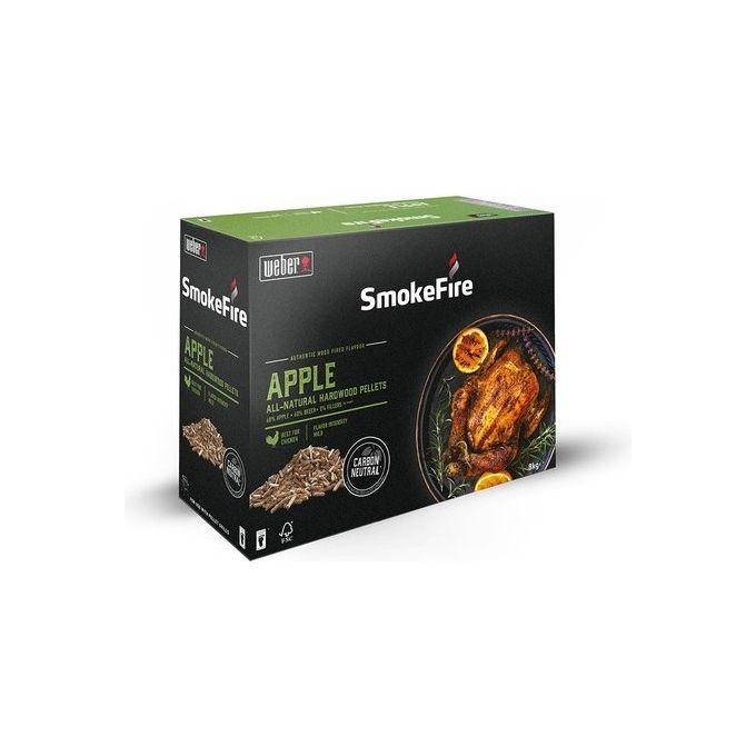 Weber pellet alimentare 100% legno melo