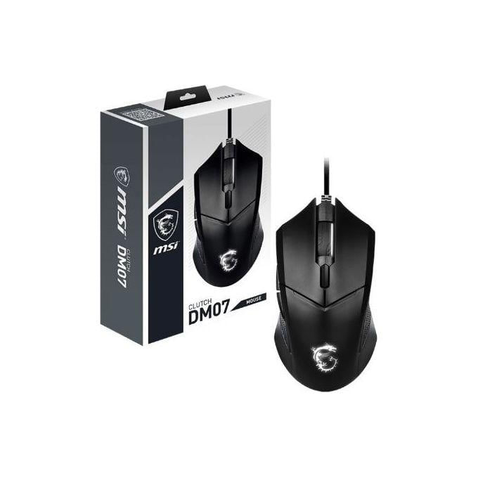 MSI CLUTCH DM07 mouse Giocare Ambidestro USB tipo A Ottico 4200 DPI MSI CLUTCH DM07 mouse Gaming Ambidestro USB tipo A Ottico 4200 DPI