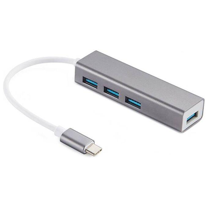 Hub Usb-C Con 4 Porte Usb 3.0
