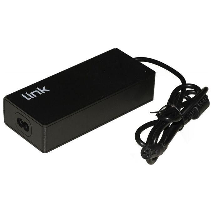 Link Alimentatore Universale per Notebook 90 Watt 5a Max Regolazione Automatica 12-20 Volt con 12 Adattatori 1 Porta Usb per Ricarica 5 Volt 18 Watt