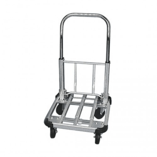Carrello Portacasse con 4 Ruote in Alluminio