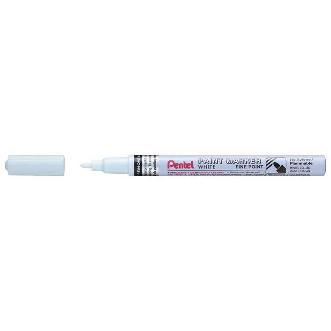 Pentel Confezione 12 Marcatori Paint Marker Bianco 2.9mm