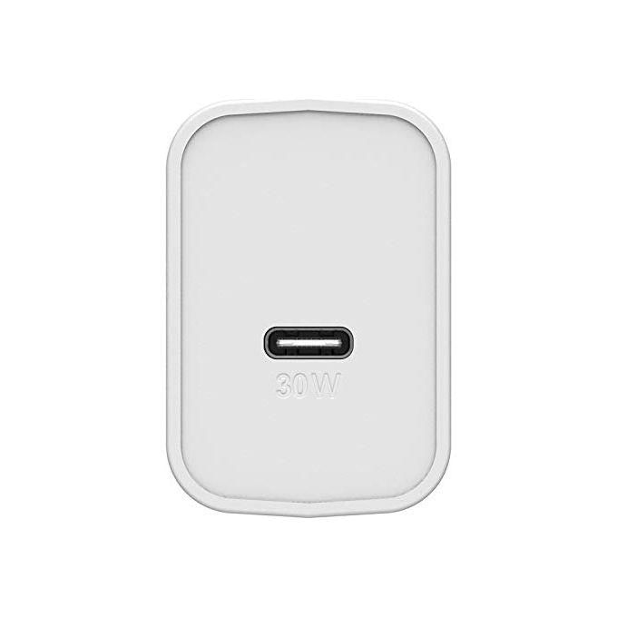 OtterBox EU Wall Charger 30W GaN - 1X USB-C 30W USB-PD White
