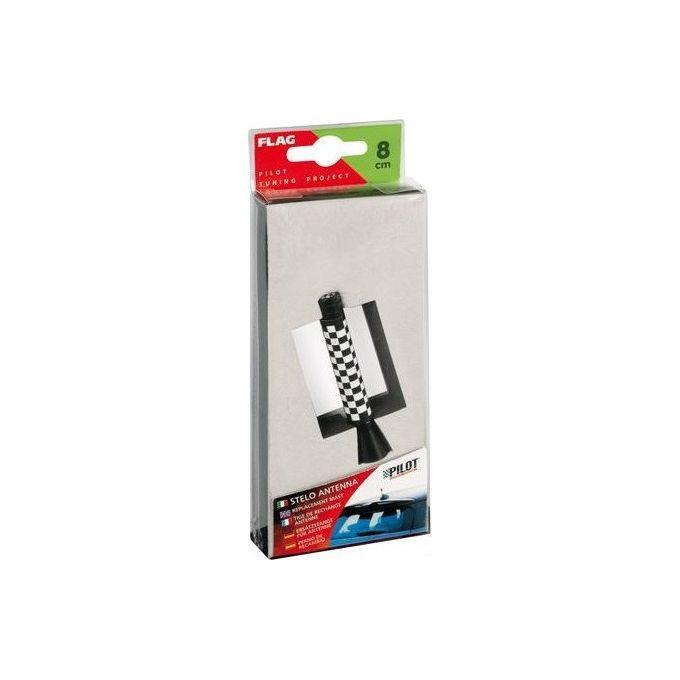 Pilot Antenna auto Flag - 8 cm - Chequered